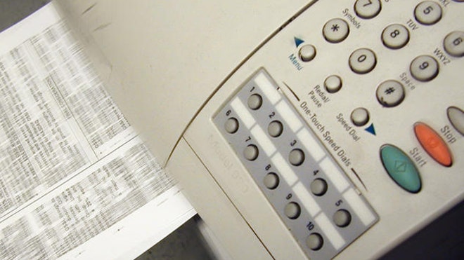fax machine